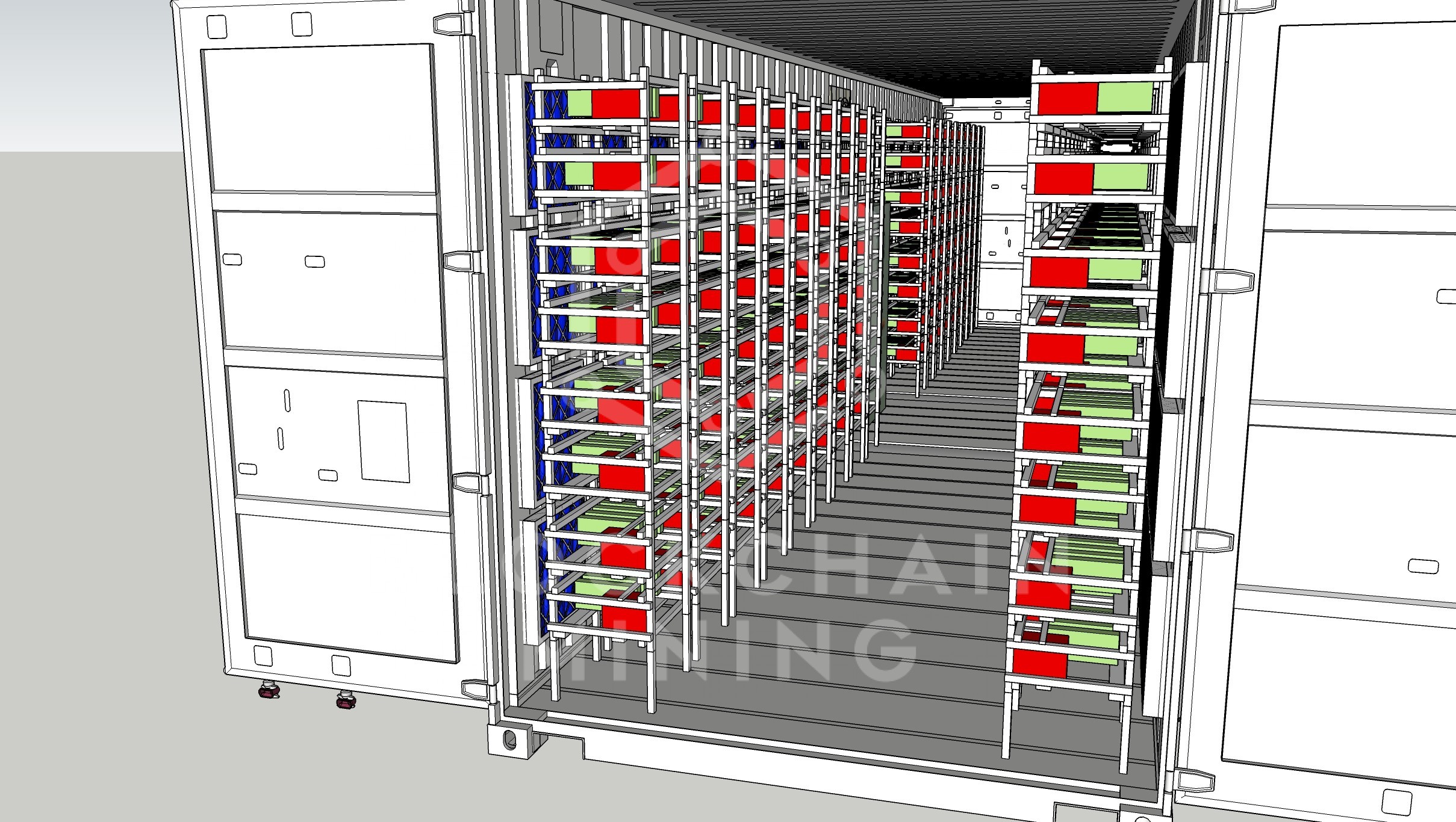 Container 40 puerta 2